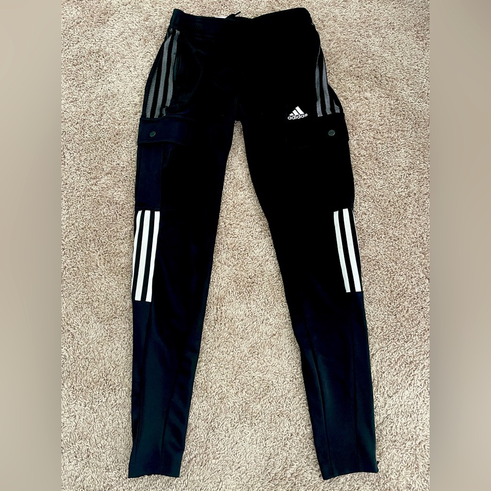 Adidas XS pants soccer track cargo Like New